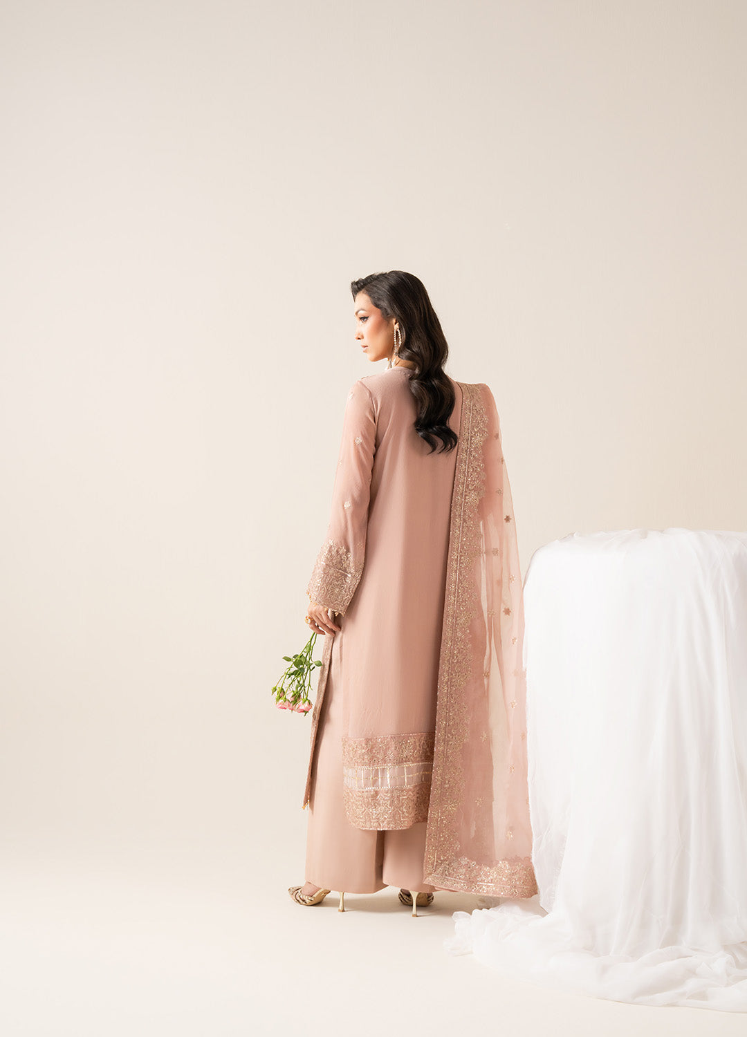 Embroidered Chiffon SOPHIA