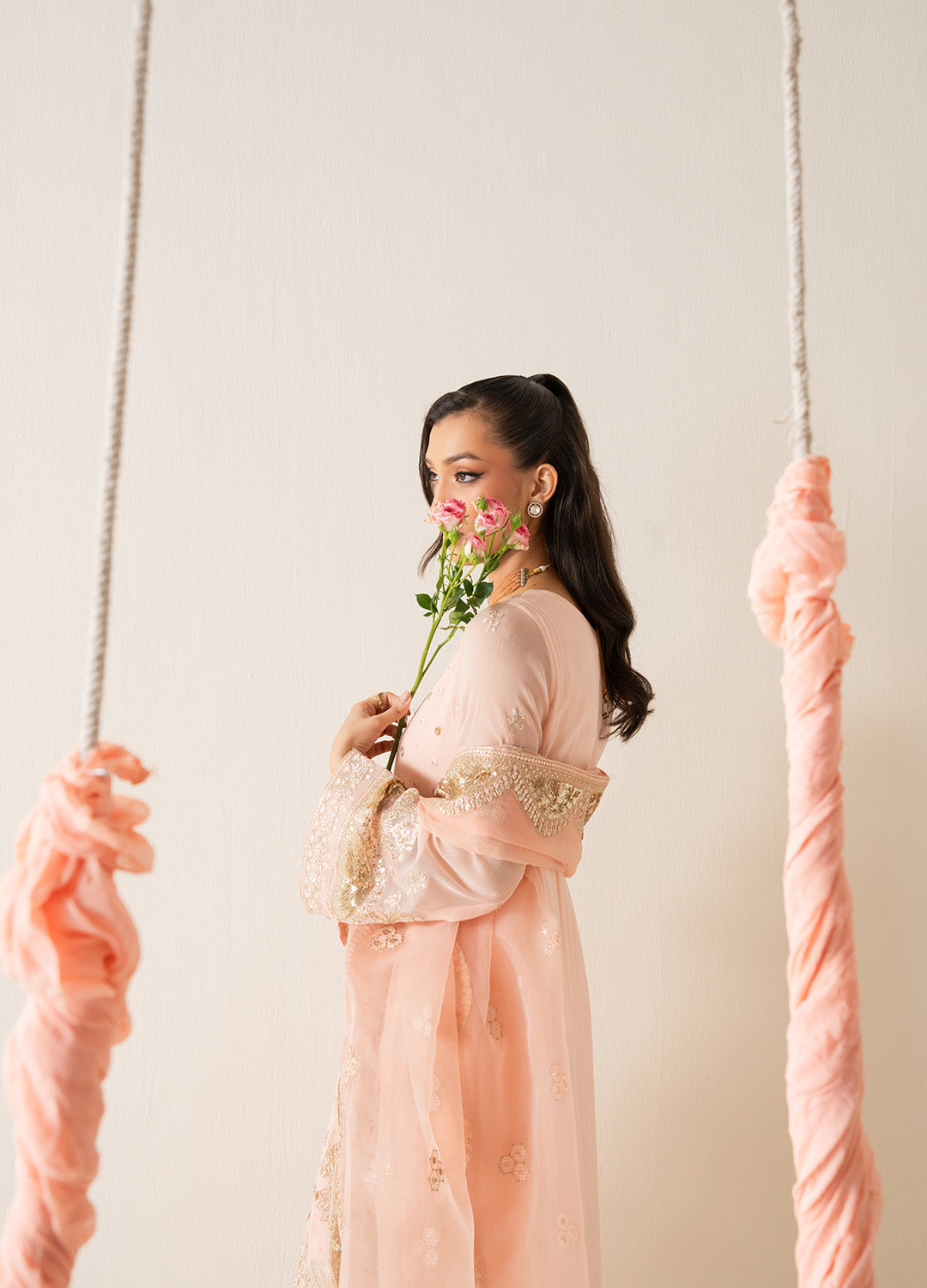Embroidered Chiffon ELYNA