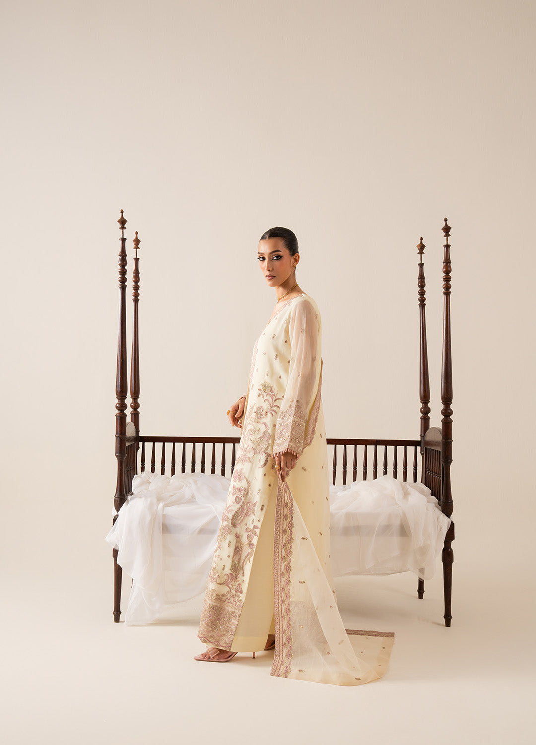 Embroidered Chiffon LILI
