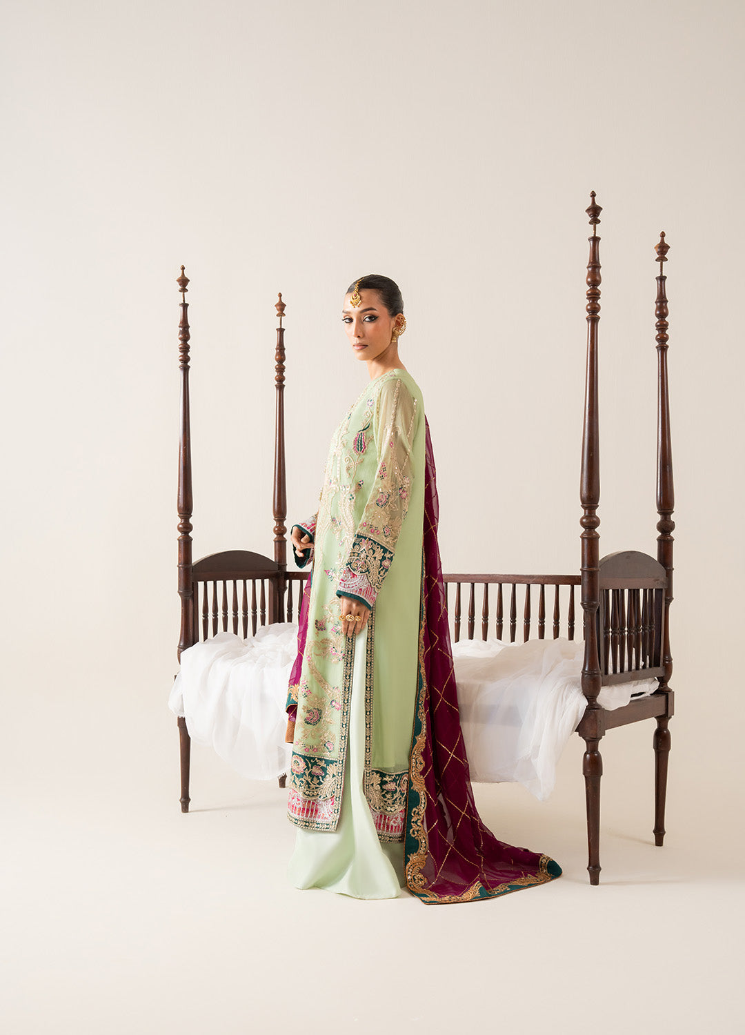 Embroidered Chiffon COSETTE