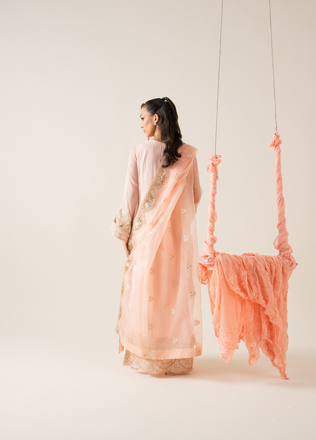 Embroidered Chiffon ELYNA