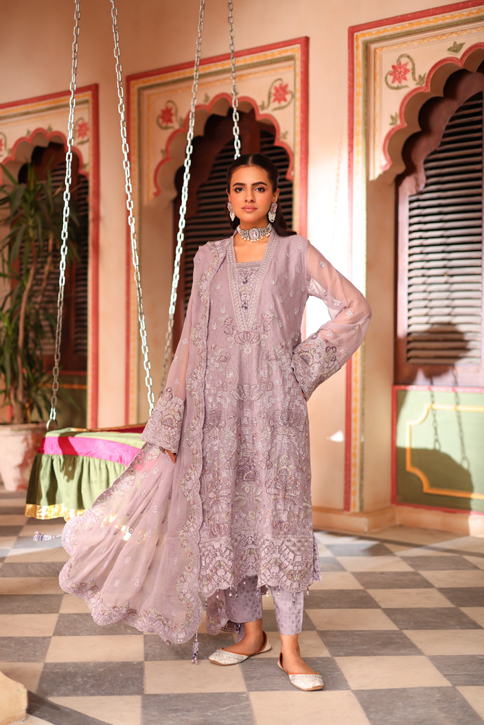 Nurin Chiffon - Lilac