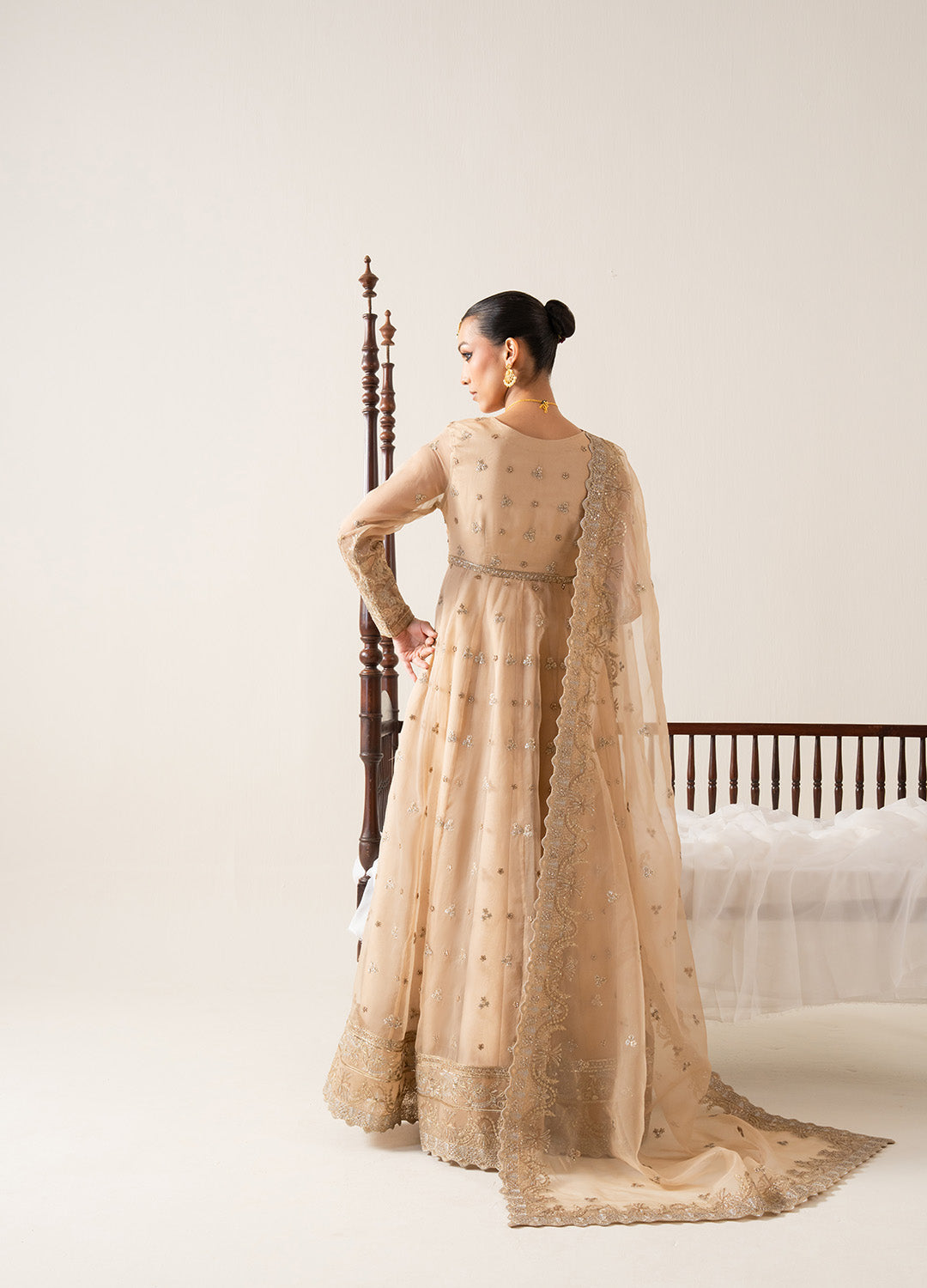 Embroidered Chiffon INÈS
