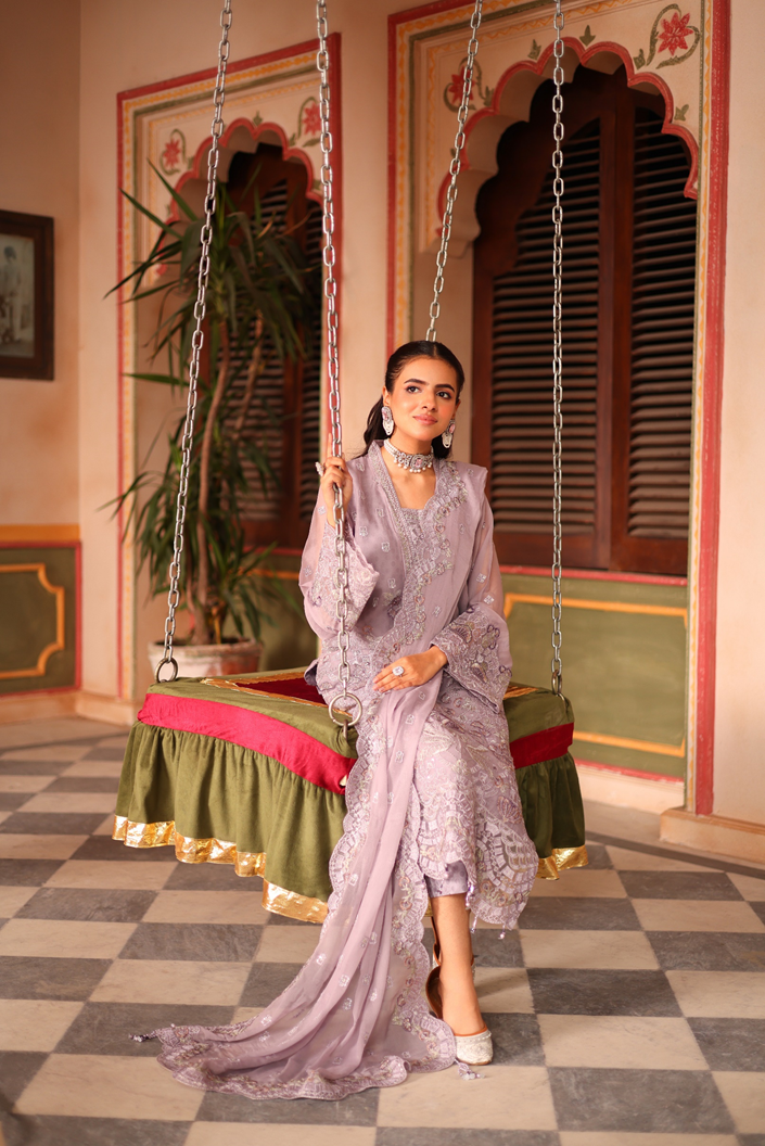 Nurin Chiffon - Lilac