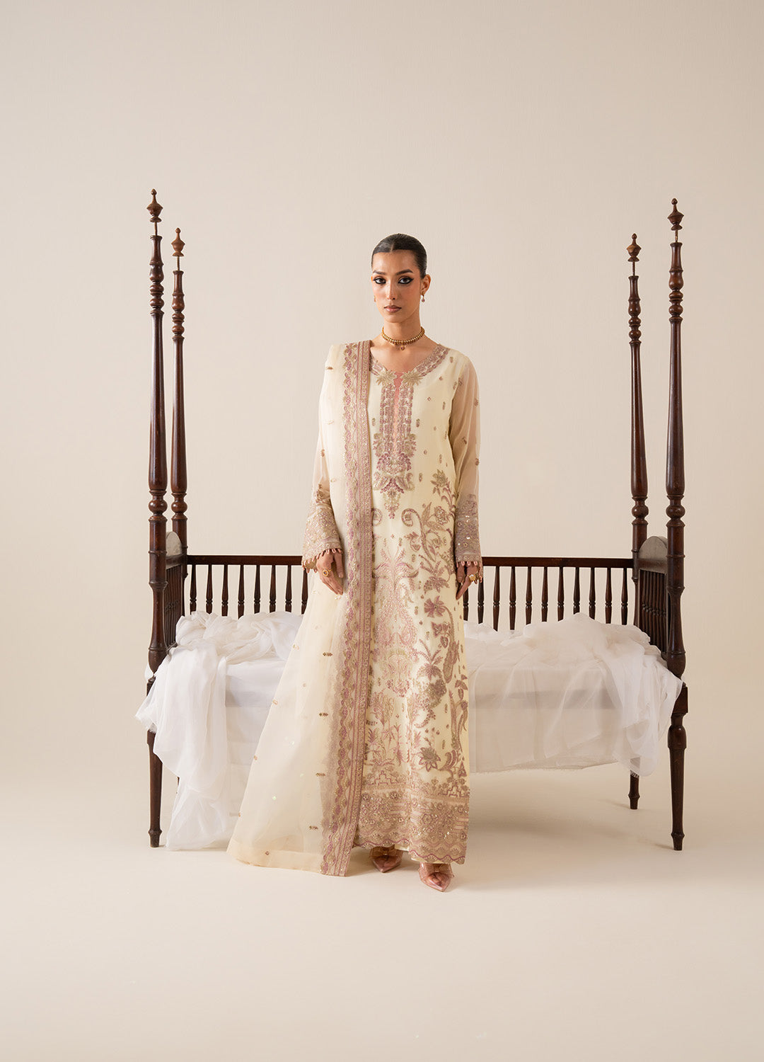 Embroidered Chiffon LILI