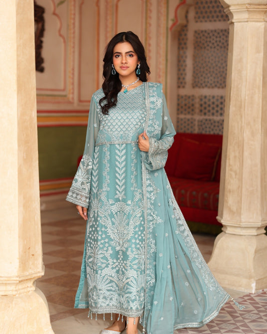 Nurin Chiffon - Ferozi