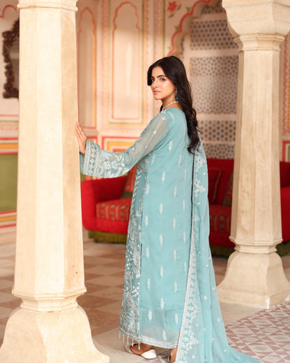 Nurin Chiffon - Ferozi